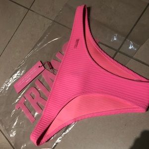 Triangl bikini, top size M,  bottoms size M
